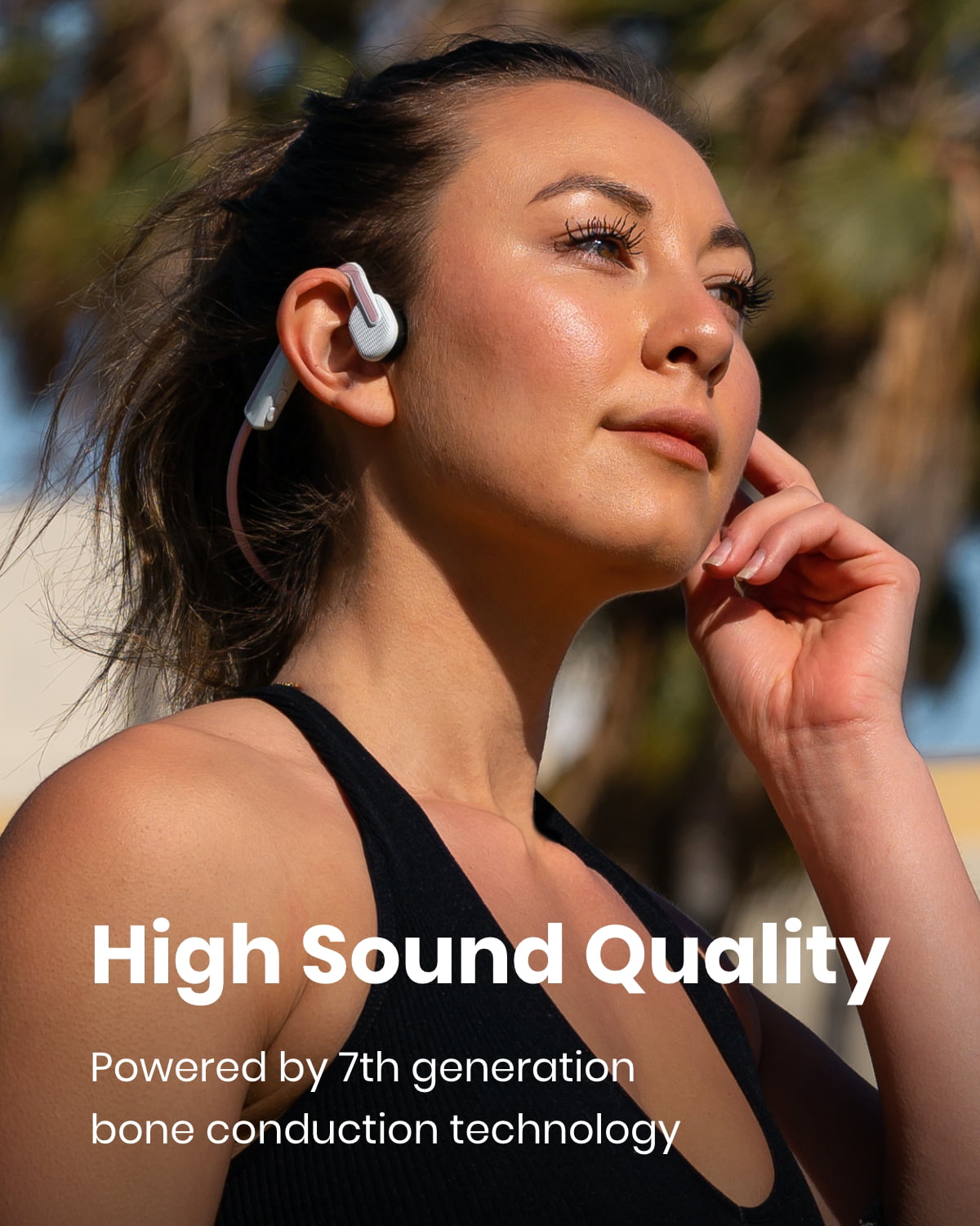 Shokz S661STPK OPENMOVE Bone Conduction Open-Ear Lifestyle/Sport Pink  Headphones