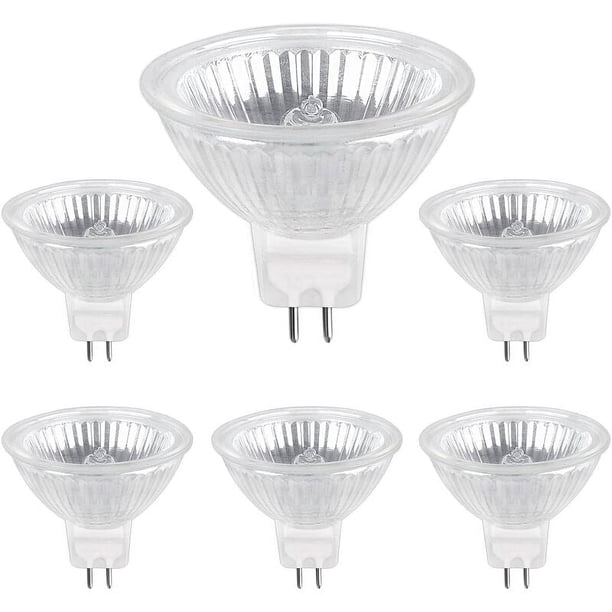 Bombilla halógena duradera para ahorro de energía, luz blanca cálida sin parpadeo, ángulo de haz de 36°, fácil instalación y amplia aplicación, ideal para necesidades de iluminación interior y