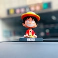 thumbnail image 2 of Figura de muñeco ITUBLE de una sola pieza para decoración de coche Luffy, anime, 2 of 9