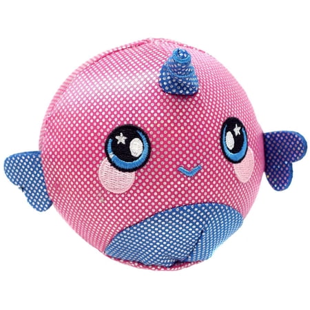 Squeezamals Leo the Narwhal Plush (No Packaging)