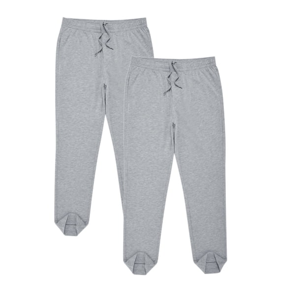 Men's Big & Tall Breathable Mesh Cotton Pajama Pants Solid Color Sleep Lounge Pants Sleepwear Nightwear with Pockets, up to size 3xl /Black/Gray-2pack