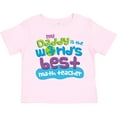thumbnail image 3 of Inktastic My Daddy is the World’s Best Math Teacher Boys or Girls Toddler T-Shirt, 3 of 5