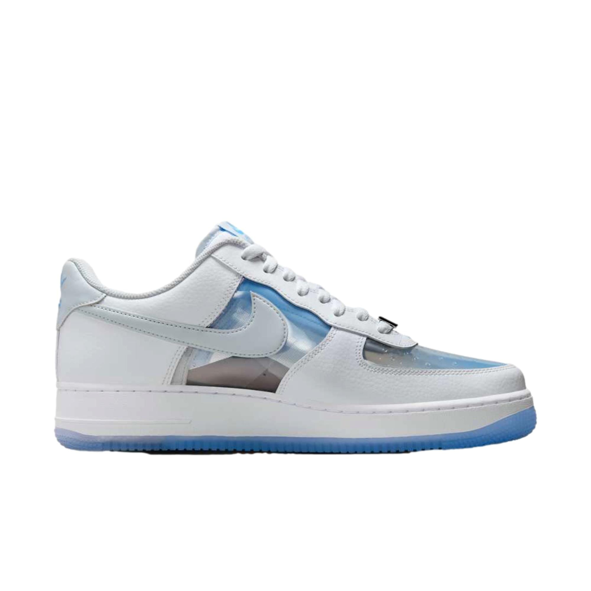 Nike Air Force 1 Retro QS White / Pure Platinum  IB5724-100 Men's Size 6.5