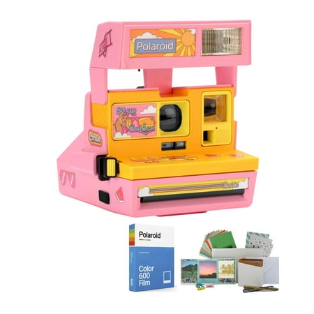 Image of Polaroid 600 Instant Film Camera (Malibu Barbie) with Film and Film Kit