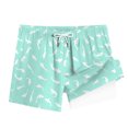 thumbnail image 1 of Pantalones Cortos Playa Baño Natación para Hombres Seco (xl) Verde, 1 of 6