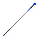 thumbnail image 2 of Entrenador de Swing de Golf, herramienta de práctica de Golf de 116cm de largo, palo de calentamiento antideslizante portátil, entrenamiento de Golf Agarre redondo azul., 2 of 8