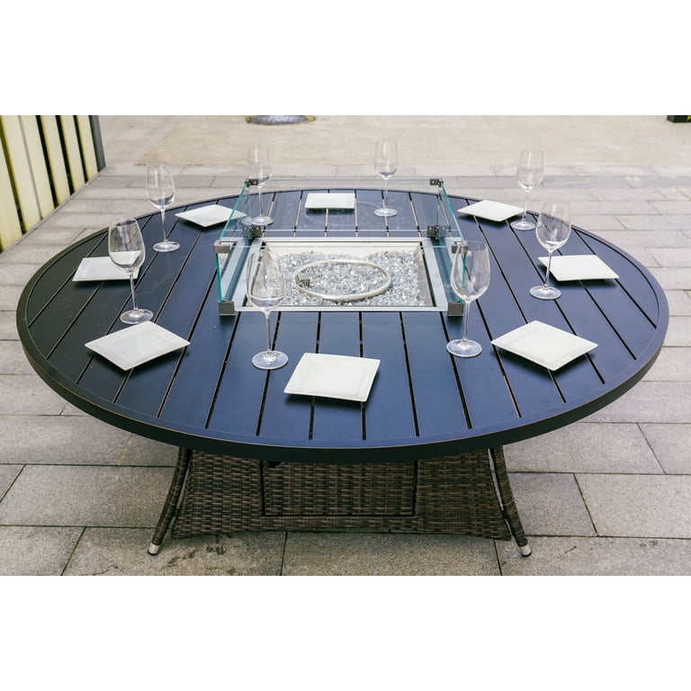8 seater fire pit table sale