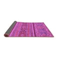 thumbnail image 2 of Ahgly Company Indoor Rectangle Abstract Purple Modern Area Rugs, 7' x 10', 2 of 4