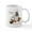 White, variant on CafePress - Basset Chef Mug - 11 oz Ceramic Mug - Novelty Coffee Tea Cup