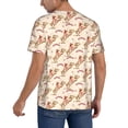 thumbnail image 2 of Lsque Howdy Cowgirl Pattern Mens Polo Golf Shirts Funny Graphics Shorts Sleeve Button Shirts Baseball T-shirt-X-Large, 2 of 7