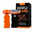 thumbnail image 4 of Kit de limpieza y recubrimiento para cristales de coche: eliminador de agua para parabrisas, herramienta de pulido de cristales para automóviles para una mejor visibilidad en días lluviosos y, 4 of 5