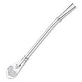 thumbnail image 2 of TIMIFIS Straws Home Essentials Stainless Steel Double Ring Suction Spoon Double-side Filter Hole Multi-purpose, 2 of 2