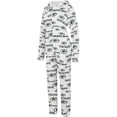 thumbnail image 2 of Women's Concepts Sport  Cream Green Bay Packers Docket Hoodie Full-Zip Union Suit, 2 of 3