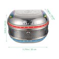 thumbnail image 4 of 1pc Stainless Steel Motorcycle Trunk Motor Rear Seat Bag Motorcycle Tail Bag, 4 of 8