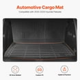 thumbnail image 3 of KFFKFF Cargo Mats Suitable for Chevrolet Tahoe & GMC Yukon 2021-2024, Tailored TPE Cargo Liner Set for SUVs, Substitute for Trunk and Rear Seat Protection, Trunk Mat and Backrest Mats, 3 of 9