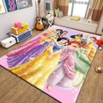 thumbnail image 1 of Disney Princess Girls' Floor Rug Soft Door Mat Anti-slip Living Bedroom Carpet, 1 of 3
