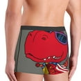 thumbnail image 3 of Goofa Dinosaur Super Hero Cartoon Printed Men's Boxer Briefs Underwear, Moisture-Wicking Underwear, Trunk,Soft and Breathable Cotton Underwear-, 3 of 9