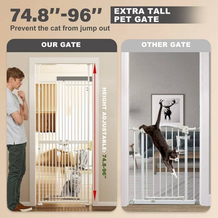 75 inch dog gate best sale