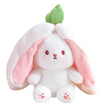Peluche Lapin aux Fruits Mignons - 18cm