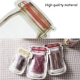 thumbnail image 4 of Bolsas para tarros, 10 unidades de bolsas para tarros, bolsas de ahorro de alimentos a prueba de fugas, bolsas para bocadillos, confiabilidad excepcional, 4 of 9