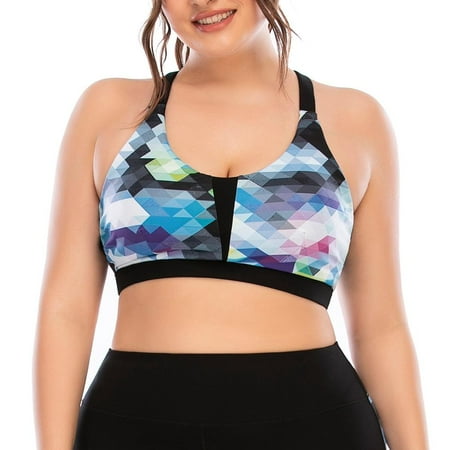 

Women Plus Size High Impact Full Coverage All-Round Support for Sports
