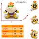 thumbnail image 3 of Juguetes de peluche de Bowser, Koopa, Mario, Bowser Jr., Mario Bros, figuras de anime, Fury King, dinosaurio, tortuga, muñecos de peluche suaves, regalos de Halloween, 3 of 5