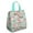 Jack Russell Terrier, variant on French Bulldog Cute Bone Paw Print Insulated Lunch Bag for Women & Adults,Large Portable Soft Cooler Lunch Bag,Thermal Food Storage Tote with Pearl Cotton,8.66L,8.75x5.75x9.5 Inch