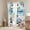Blue, variant on Erosebridal Marine Turtle Curtains for Living Room,Starfish Seashell 30%-50% Blackout Curtains Set of 2 (38x45),Summer Beach Decoration