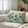 thumbnail image 6 of Tropical Plants Throw Pillow Cover 24 x 36 Inch Decorative Pillow Cover Summer Coastal Beach Coconut Tree Green Lumbar Pillowcase Seasonal Rectangle Cushion Case for Couch Sofa Bed Living Room, 6 of 9
