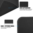 thumbnail image 4 of PU Leather Desk Pad Mat  Desk Protector with Lip&amp;Edge Protection  Mouse Keyboard Gaming Writing Table Laptop Pad for Office and Home, 4 of 8