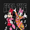 thumbnail image 3 of Disney - Mickey & Friends - Feel the Music - Daisy & Minnie Dances - Women's Short Sleeve Graphic T-Shirt, 3 of 5