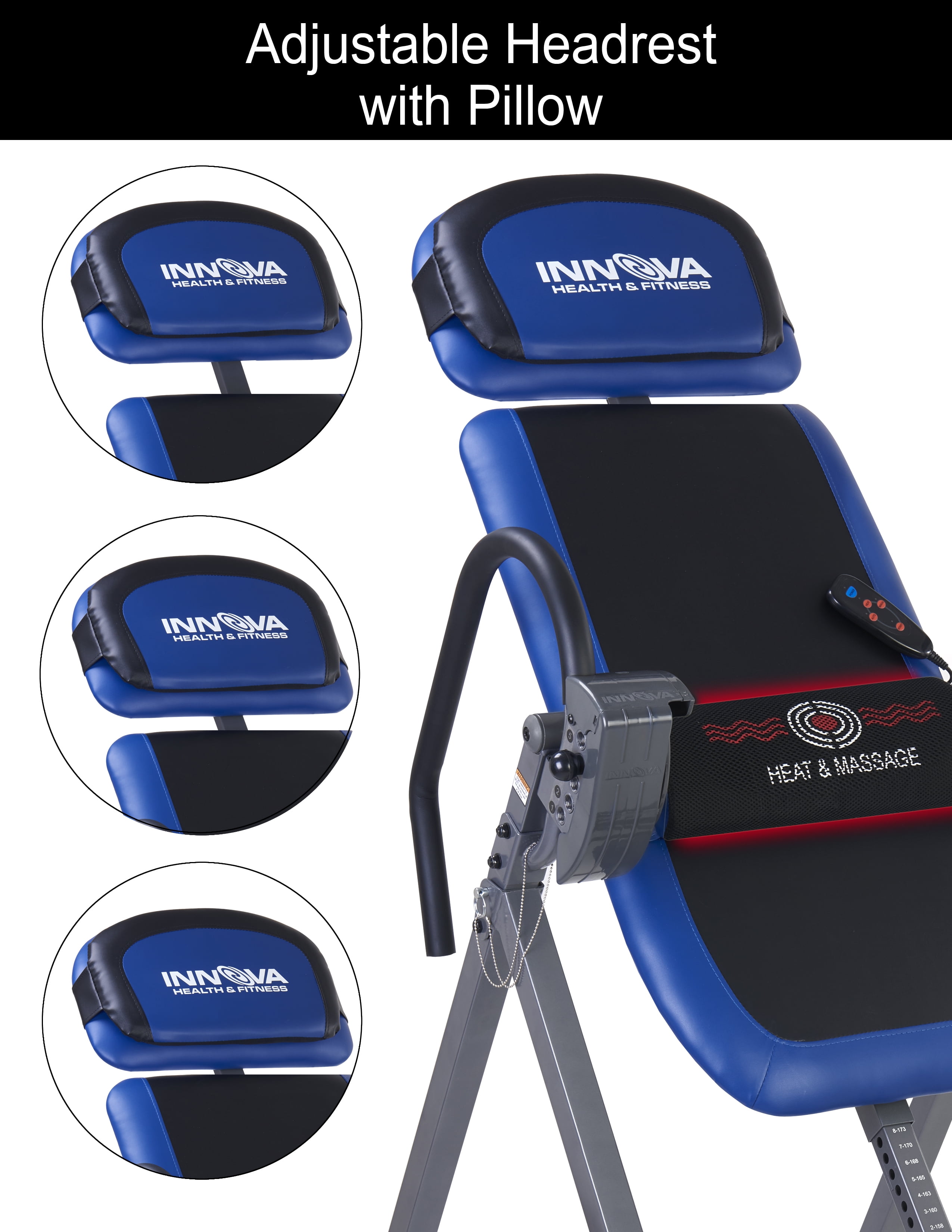 Innova ITM4850 Therapeutic Inversion Table with Heat Jordan Ubuy