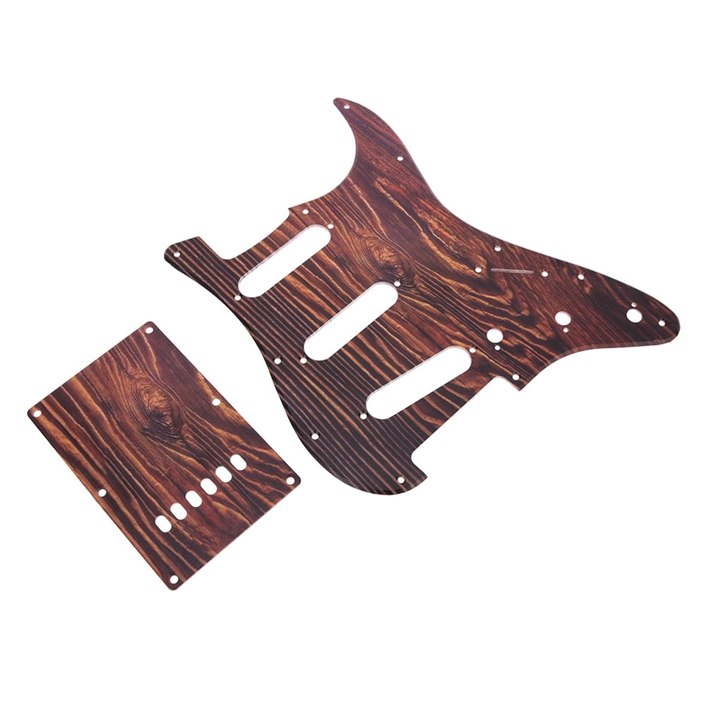 GSSS29 Electric Guitar Pick Guards SSS Guitar Pickguard with Back Plate Guitar Parts