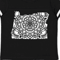 thumbnail image 4 of Inktastic Oregon Silhouette Mandala Boys or Girls Toddler T-Shirt, 4 of 5