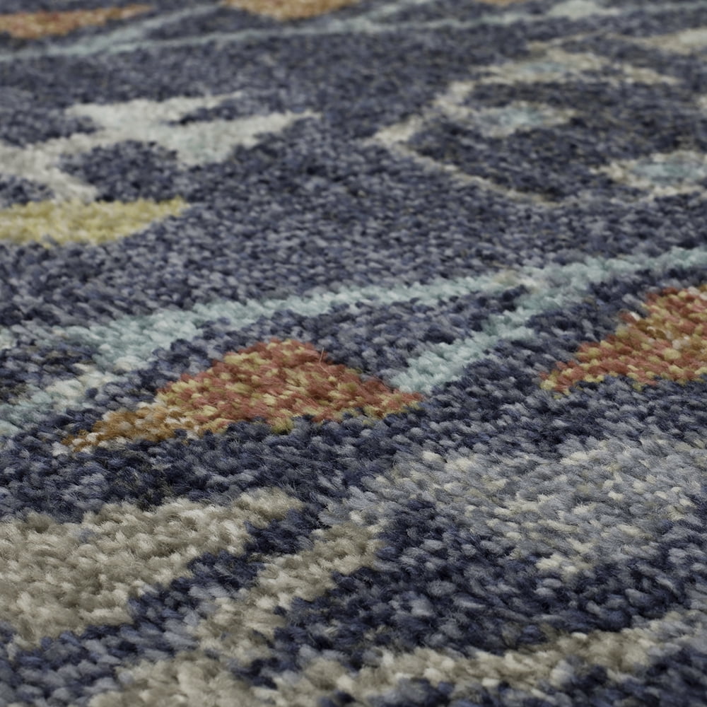 Mohawk Home Onslow Indoor Geometric Area Rug, Blue, 7'10" x 10'
