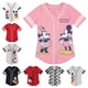 thumbnail image 5 of 2024 New Baseball Suit Short Sleeve Mickey Minnie Cute Print Fashion Casual Button Cardigan Baseball Jersey, 5 of 5