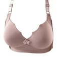 thumbnail image 4 of Wycnly Bras for Women,Womens Full Figure Bras,Wirefree Seamless Bras for Women Lightly Lined Comfort Compression Push up Bra Plus Size Full Coverage Underwire Bralettes, 4 of 4