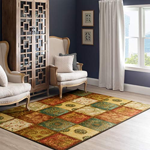 Mohawk Home Free Flow Artifact Panel Patchwork Accent Area Rug, 18X210