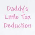 thumbnail image 2 of CafePress - Daddy's Little Tax Deduction Infant Bodysuit - Baby Light Bodysuit, Size Newborn - 24 Months, 2 of 4