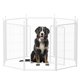 thumbnail image 1 of Parque infantil para perros Simple Deluxe, 40 cm, 8 paneles, blanco pesado, 1 of 7
