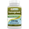 Best Naturals Fenugreek Seed 610 mg 180 Capsules