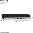 thumbnail image 3 of HP EliteDesk 800 G5, Mini Intel UHD Graphics 630, i5-9500T, 16 Go, 256 Go PCIe, 3 of 4