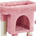 thumbnail image 5 of YEXJ Cat Scratching Posts with Bed, 23.5 Inches Cat Kitten Scratcher Featuring with Sisal Scratch Posts, Interactive Dangling Ball for Indoor Large Cats-Pink, 5 of 10