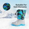 thumbnail image 2 of Dream Pairs Boys Girls Waterproof Slip Resistant Snow Boots Mid-Calf With Warm Faux Fur Lined Outdoor Booties For Little/Big Kids, 2 of 6