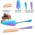 thumbnail image 3 of Juego de cortadores de tartas para bodas, juego de cuchillos y servidores para tartas de acero inoxidable, para cumpleaños y aniversarios, 3 of 6