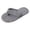Grey, variant on Fuzzy Flip Flops House Sandals for Women Comfortable Memory Foam Slides Quiet Plush Bedroom Slip on Slippers Indoor Outdoor