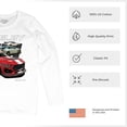 thumbnail image 6 of Ford Shelby Super Snake GT500 Women's Long Sleeve T-shirt American Mustang Cobra Racing, 6 of 7
