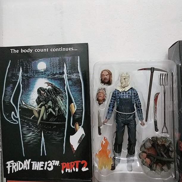 NECA Friday The 13th Figuras de acción de juguete, Freddy Champion, Tyorhees Figura de acción, Champion Collecemballages Model, Regalo para niños zhangyuxiang unisex