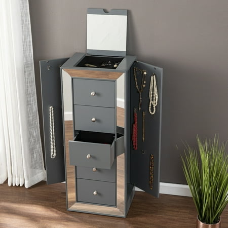 Wanley 5-Drawer Jewelry Armoire