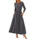 thumbnail image 1 of Vestido largo PRETTYGARDEN casual de primavera de manga larga para mujer, 1 of 9